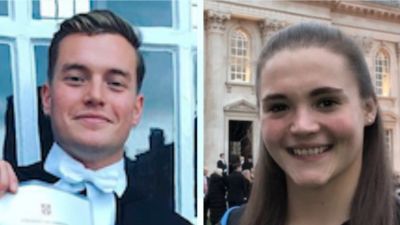 Cambridge University graduates Jack Merritt, 25, and Saskia Jones, 23, were killed in a terror attack. 