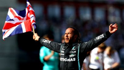 Lewis Hamilton British Grand Prix/ PA