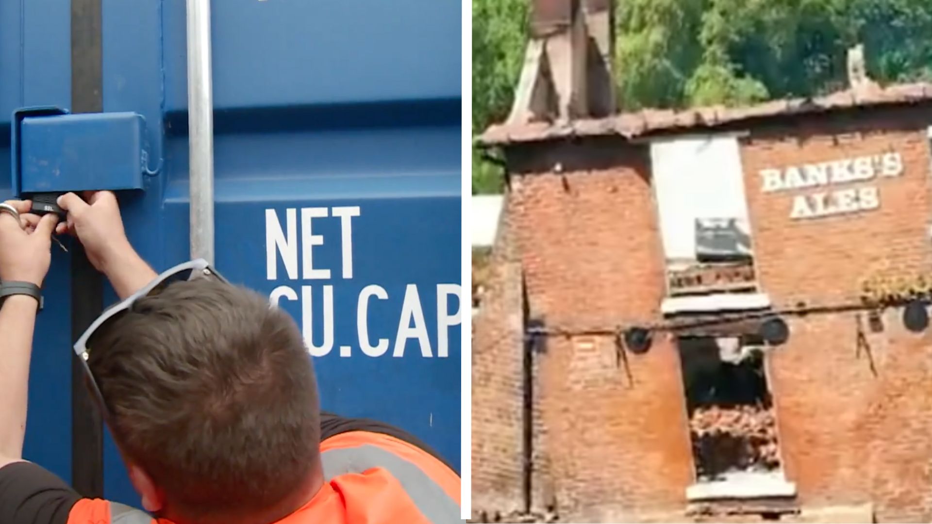 locking bricks house