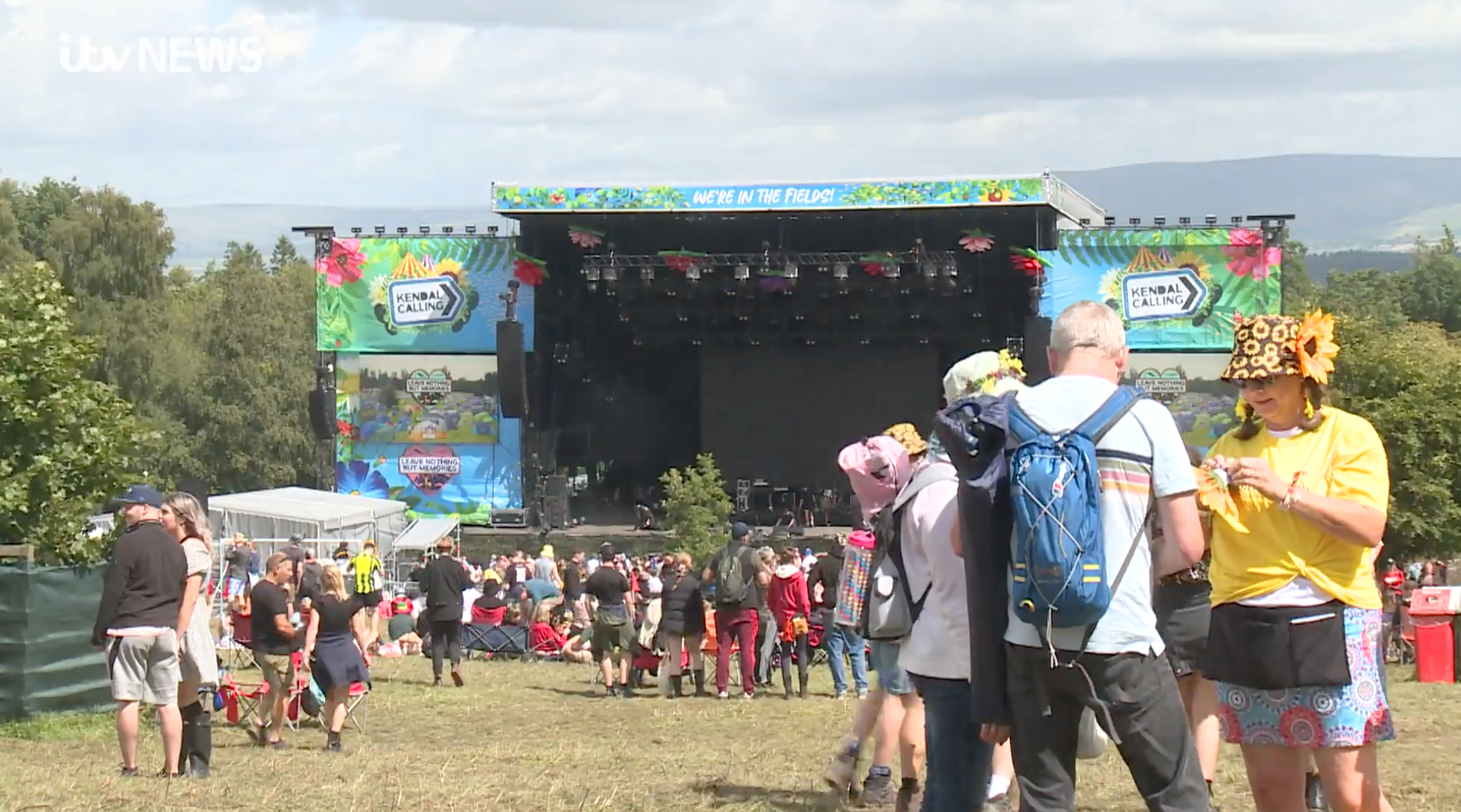 Thousands of music fans head to Cumbria for Kendal Calling