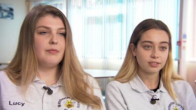 Lucy Jarvis and Millie Tomlinson