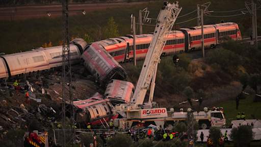 Spain begins three days of mourning after train crash kills at least 68 people