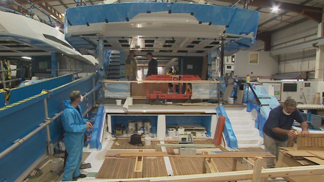 Skilled worker shortage at luxury Poole boat builder Sunseeker