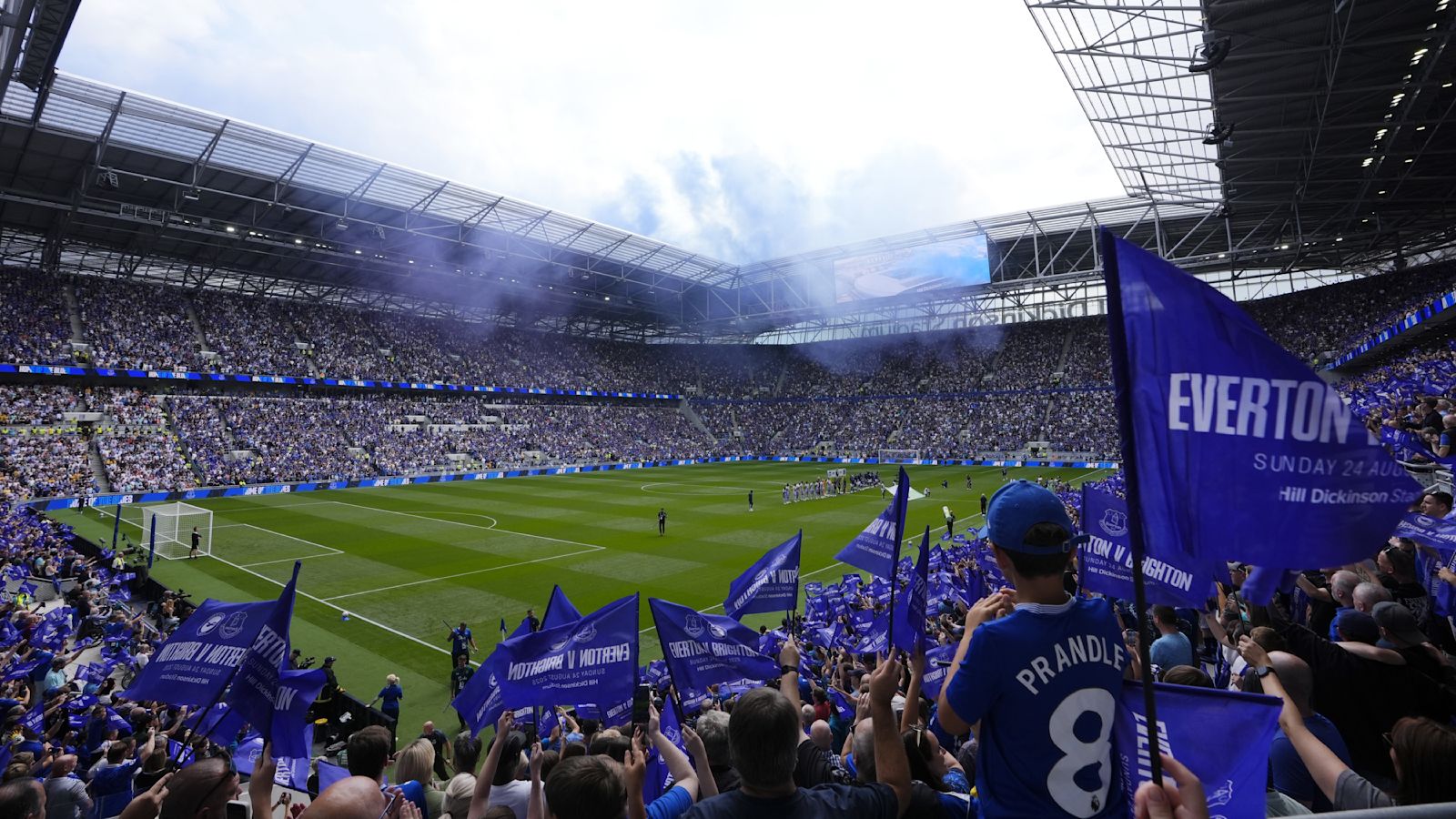 In pictures: Everton's new stadium hosts Premier League action for the first time | ITV News Granada