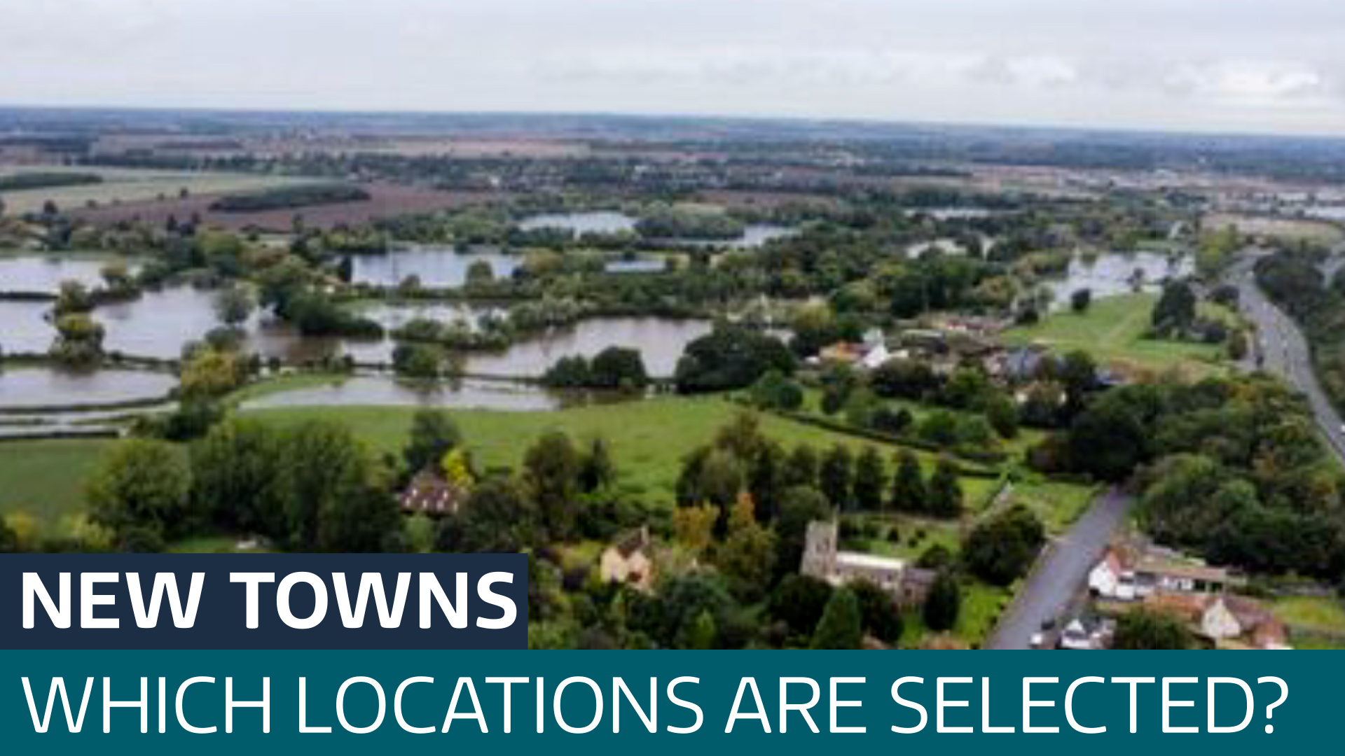 Seven new towns to be built across the country - Latest From ITV News