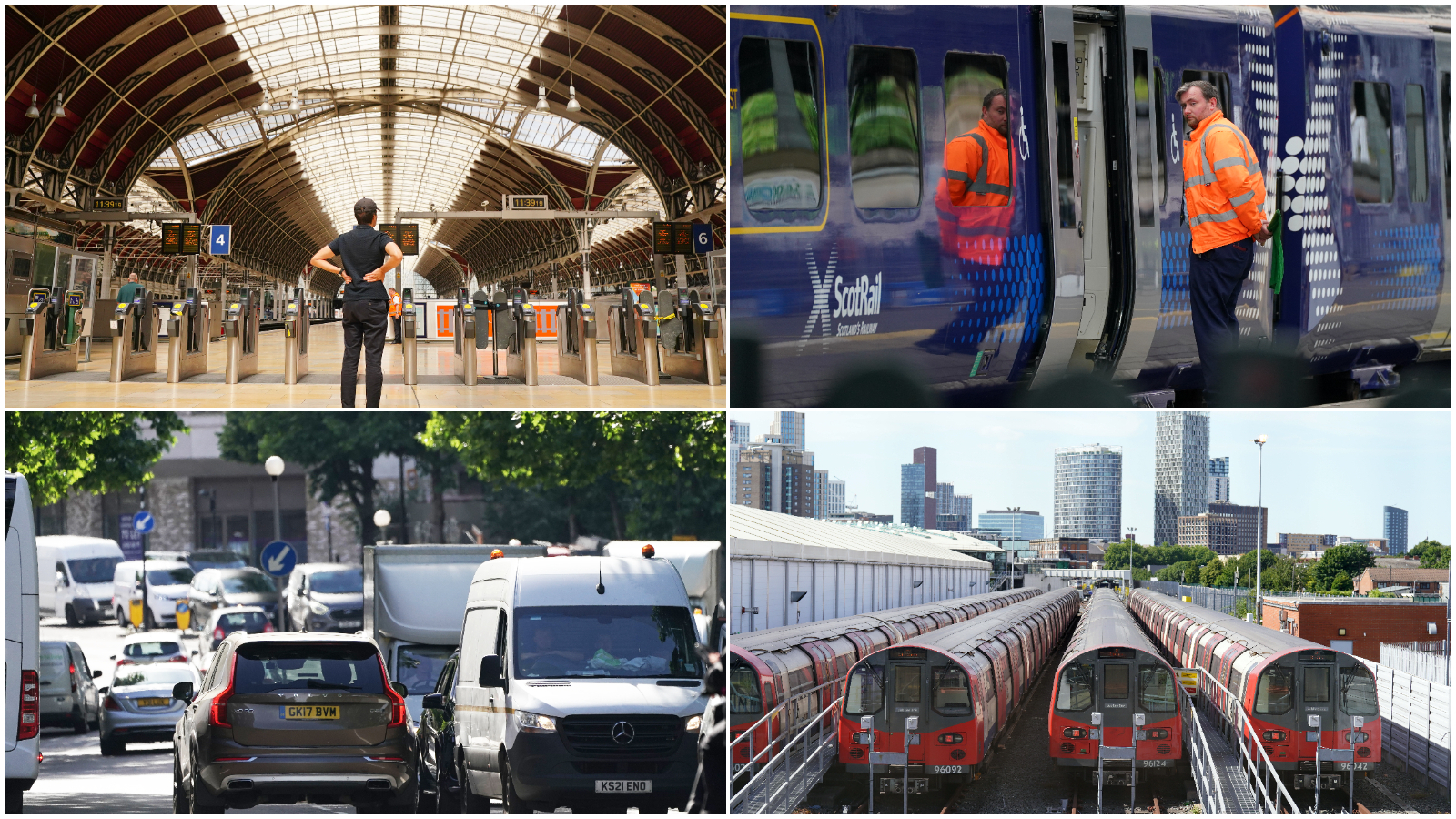 Do not travel' is advice as rail strike means no trains running in  Nottinghamshire this Saturday