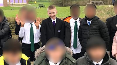 Sebastian Kalinowski at school