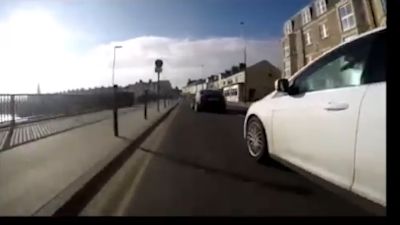 As part of Road Safety Week, officers have posted the video to social media as a warning to road users.