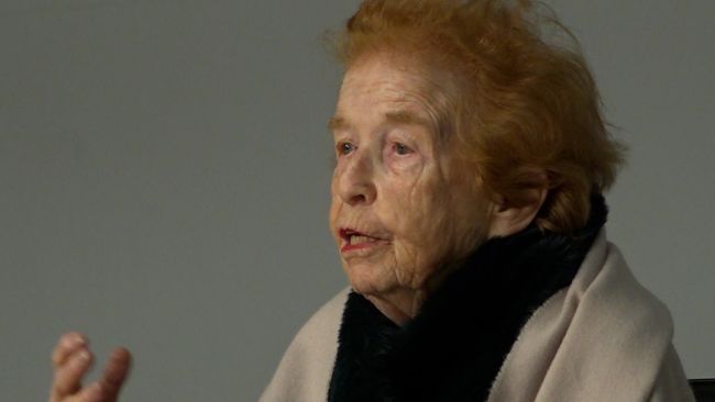 Holocaust survivor Eve Kugler.