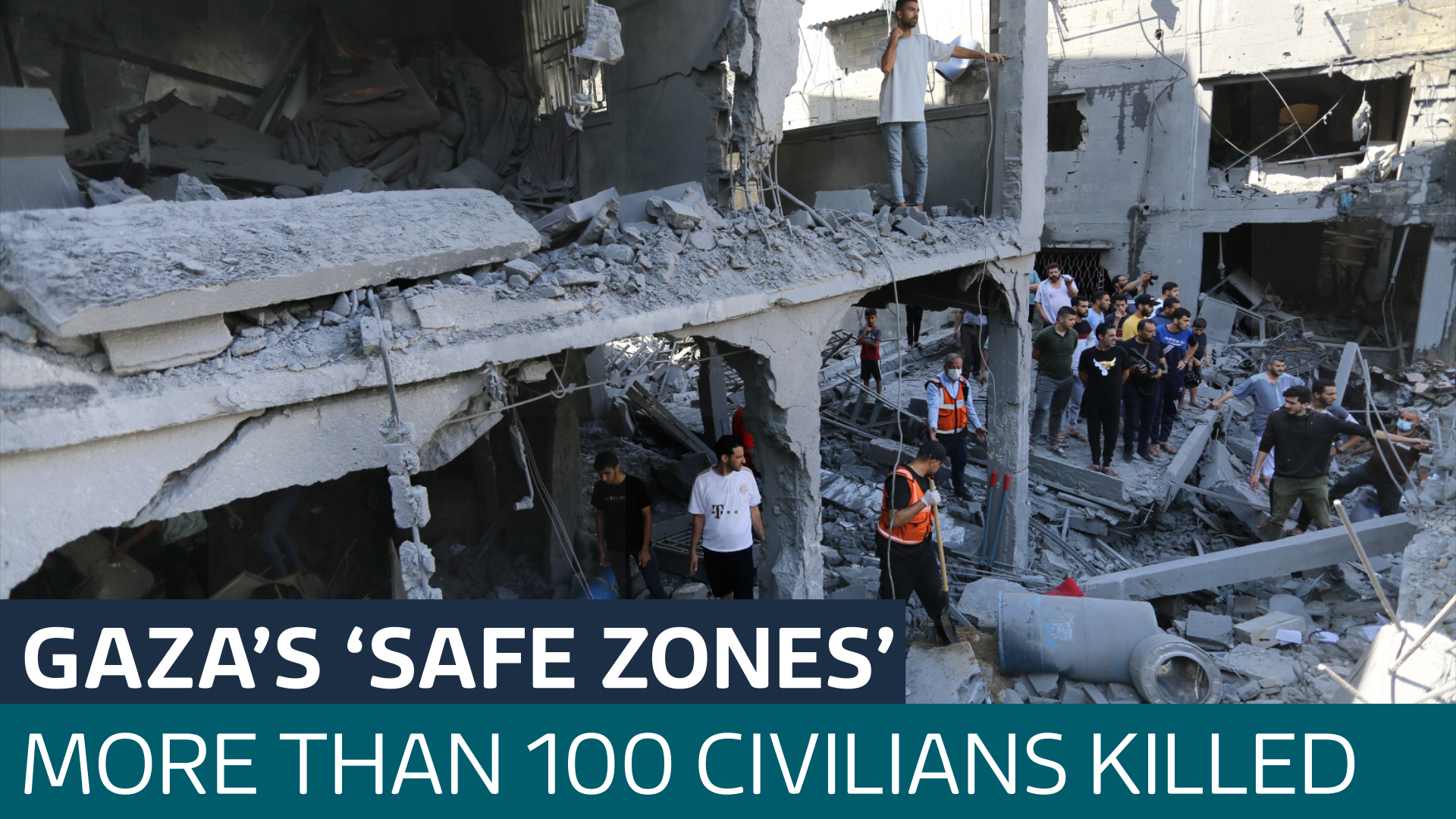 Where Are Gaza's 'safe Zones' And Why Are Civilians Being Killed Within 