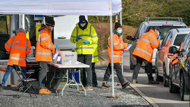 Surge testing being carried out in Bristol.