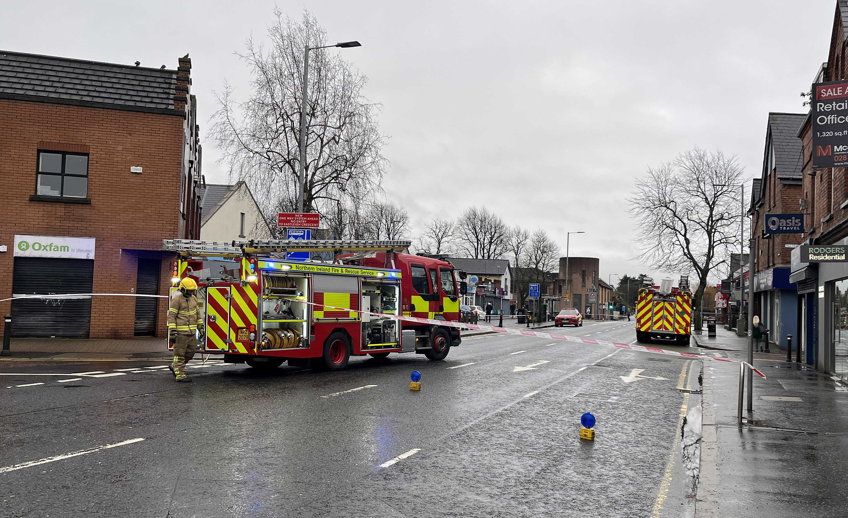 Upper Newtownards Road in east Belfast reopens after earlier report of