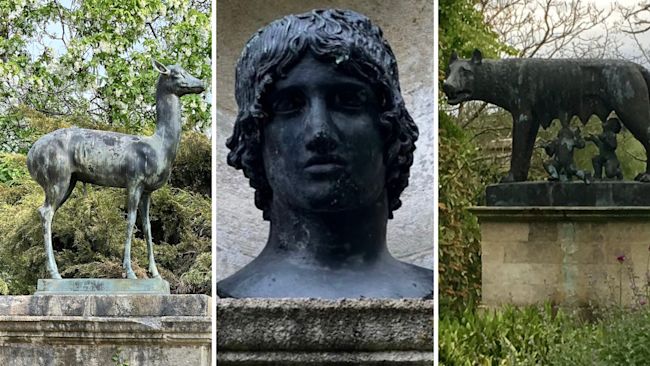 Several statues were stolen from Iford Manor on Thursday 19 June.
