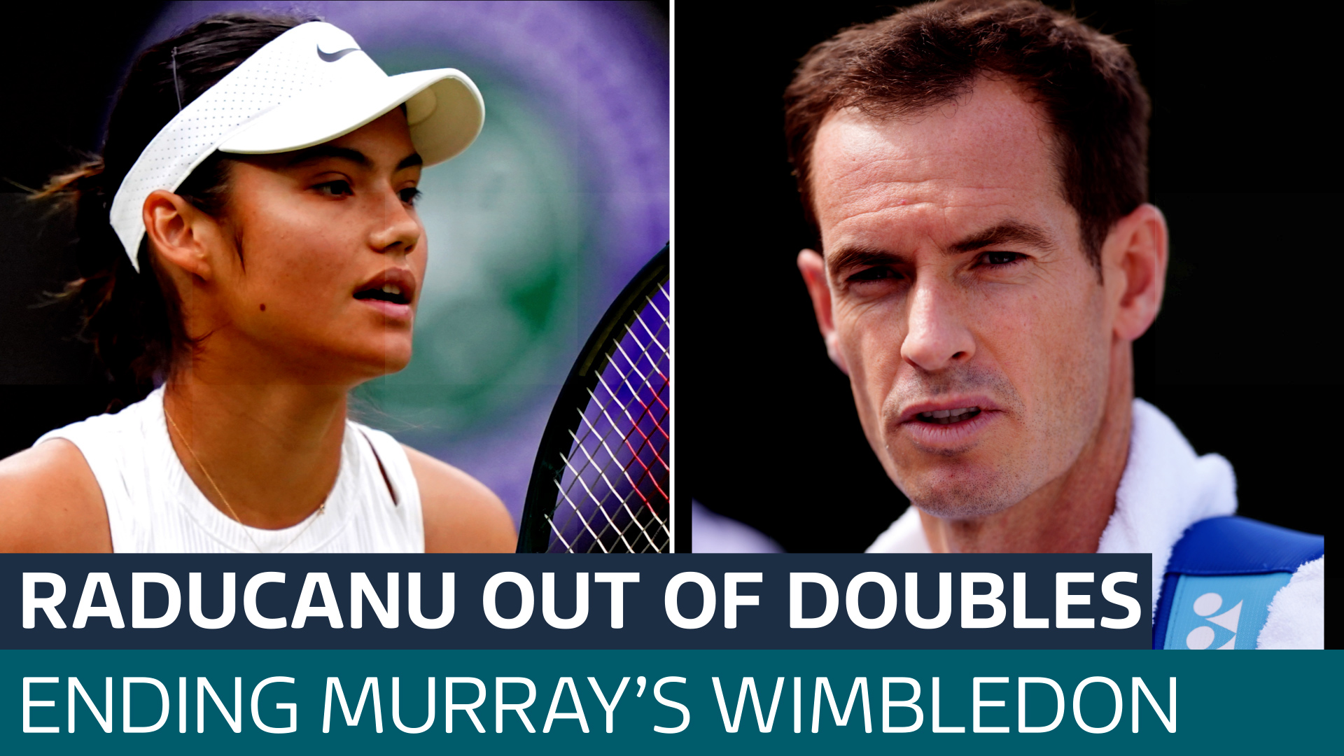 Andy Murrays Wimbledon Career Over After Emma Raducanu Withdraws From