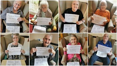 The Haven Residential Home Lincoln Pen Pal Pics