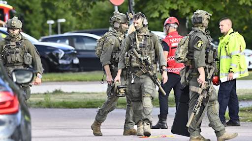 One dead and two seriously injured in sword attack at Sweden school