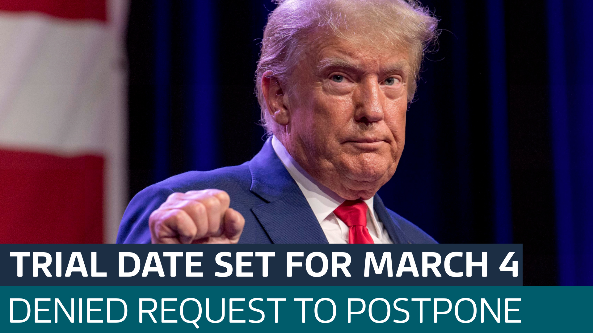 Trump's trial date set for March 4 in federal case charging him with ...