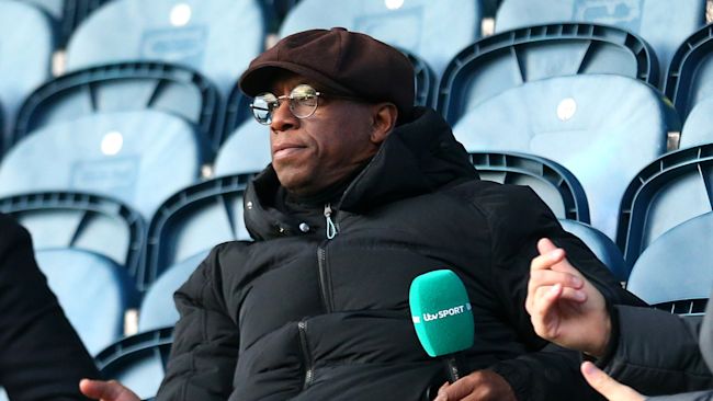 Former Arsenal player Ian Wright