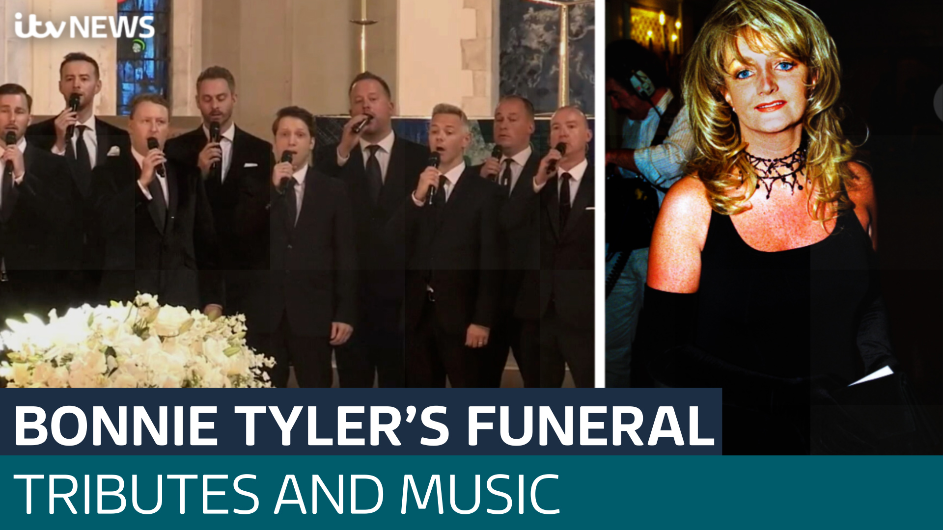 Bonnie Tyler's funeral: Watch emotional tribute and 'Total Eclipse of the Heart' rendition