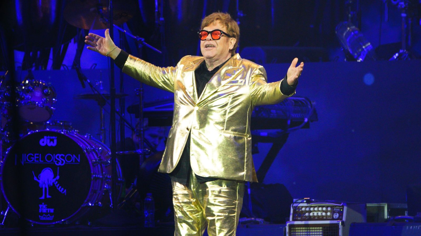 Queuing from 4am: Sir Elton John fans gear up for his Glastonbury  performance