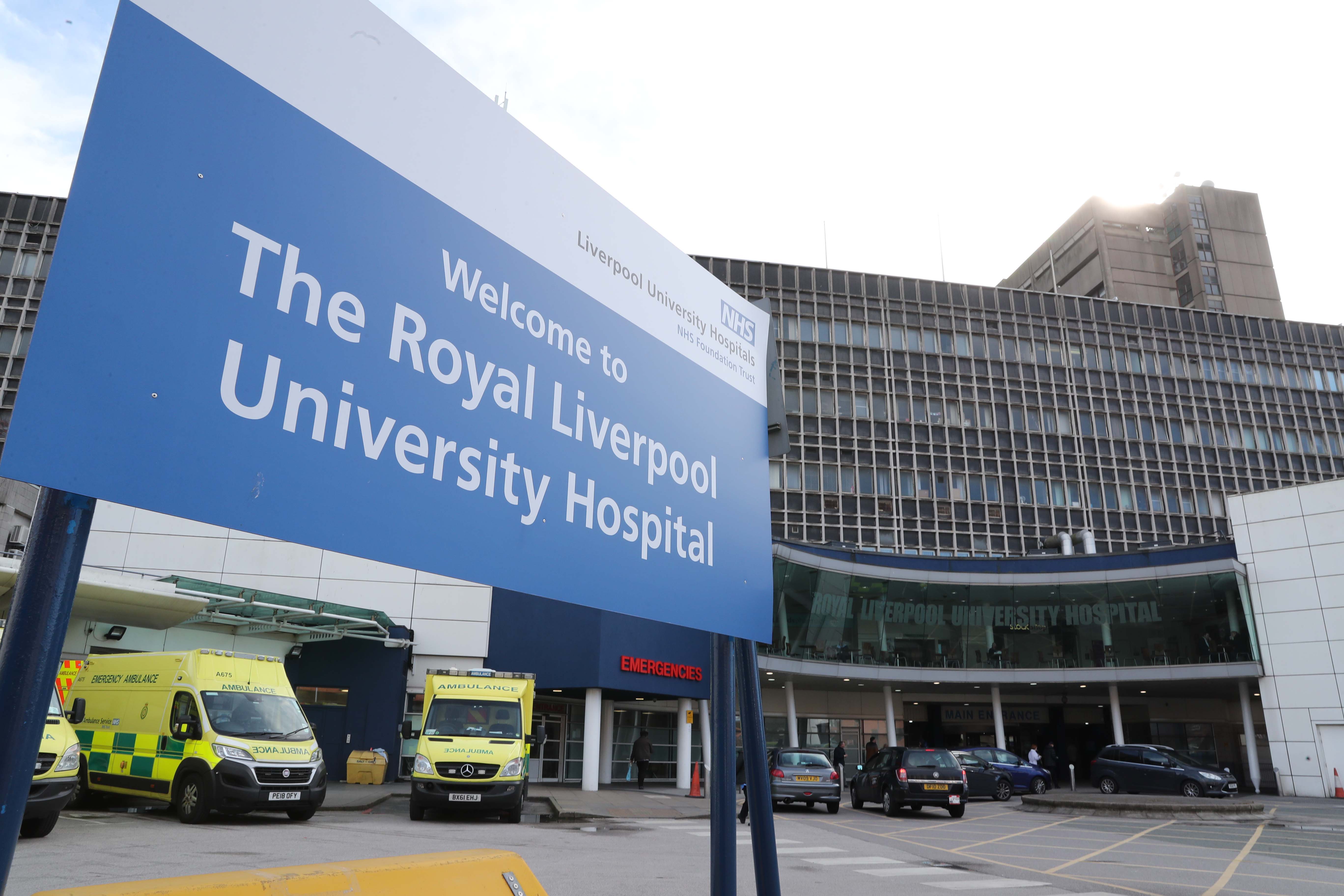 Royal Liverpool Hospital issues 'full capacity' warning as ambulances