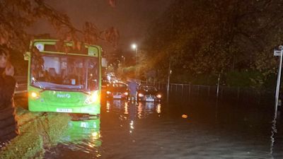281021 Flooding in Glasgow, Twitter/Professor Larissa Naylor