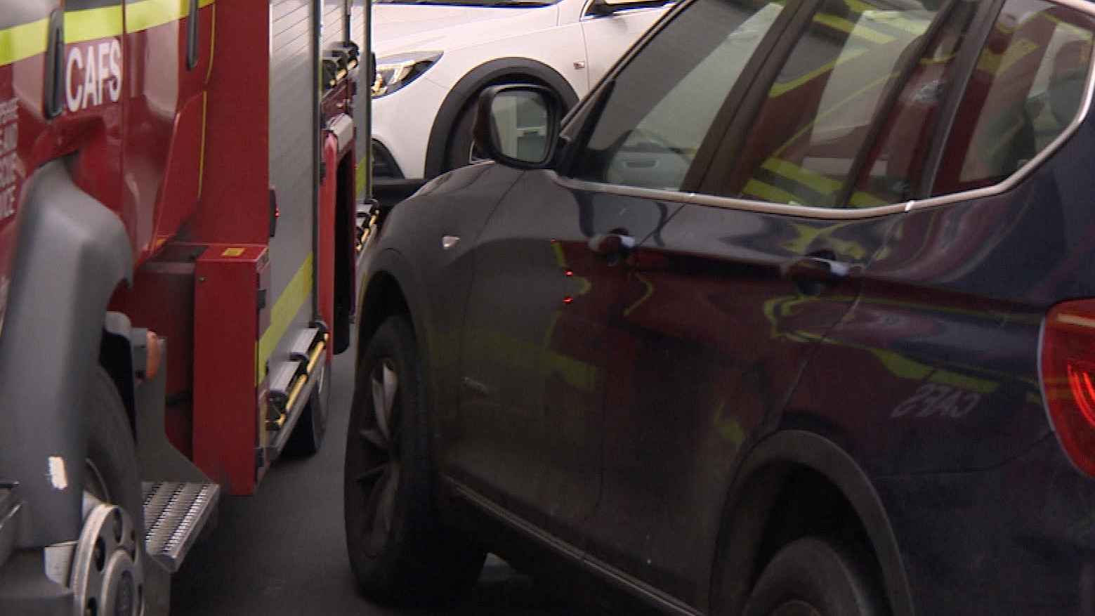 Northamptonshire fire crews urge people to park properly ITV News Anglia