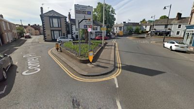 Screenshot from Google maps of Corney Place in Penrith.