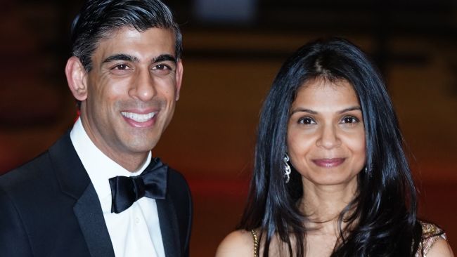 Rishi Sunak's wife Akshata Murty has given up her non-domicile status.