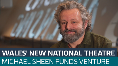 Hollywood actor Michael Sheen to fund new national theatre for Wales - Latest From ITV News