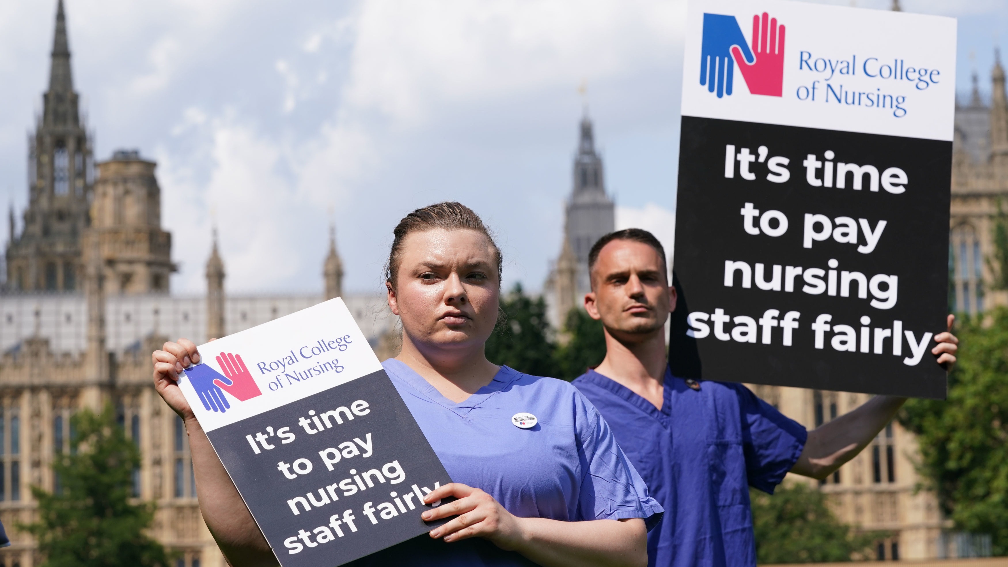 Uk Nurses Set To Strike Over Pay In First Ever National Action Itv News