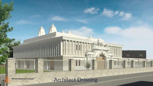 Hindu temple oldham