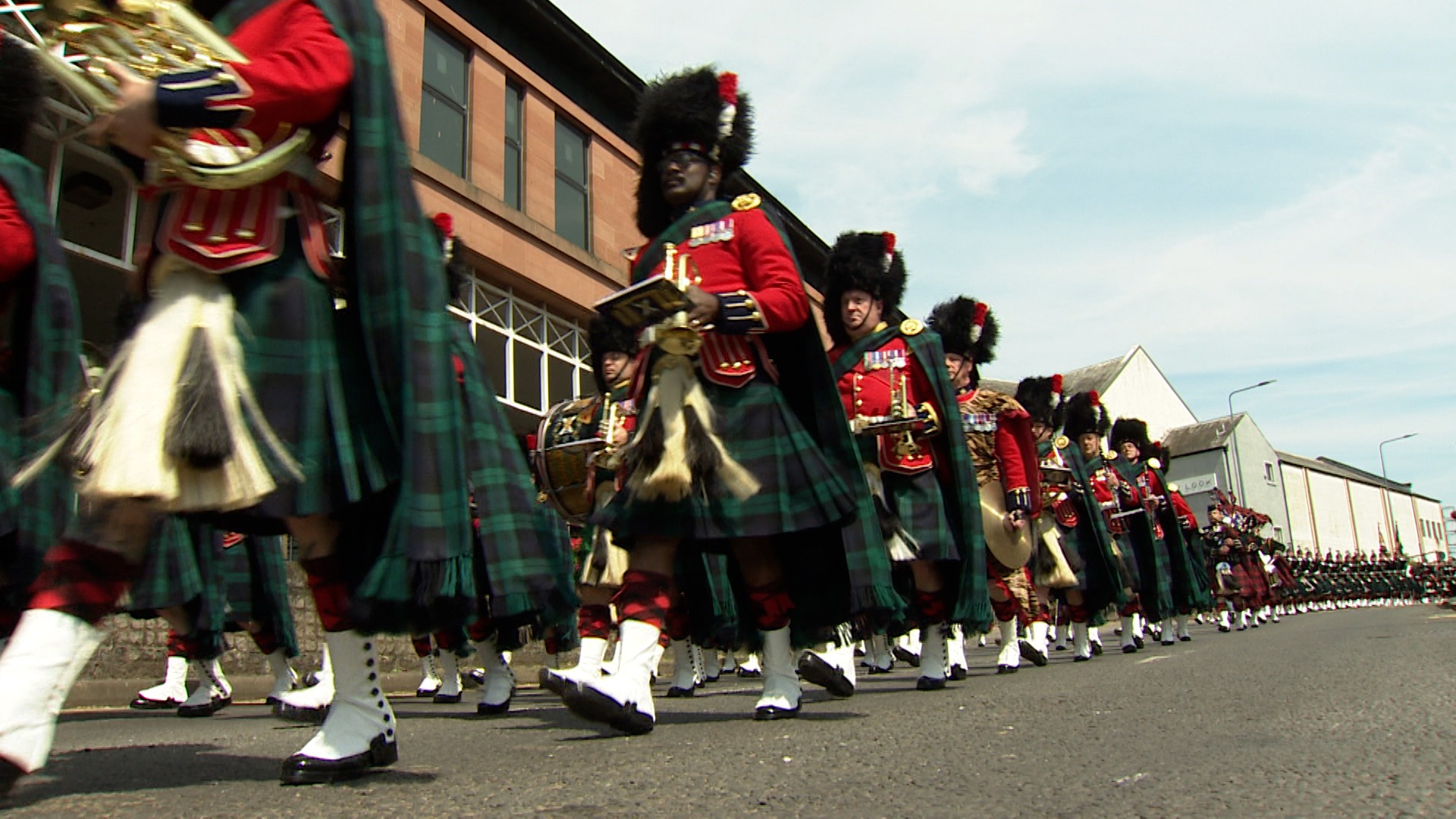 Royal Regiment Of Scotland Celebrates Freedom Of Dumfries In March ...