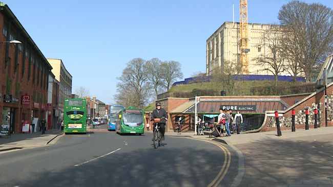 Norwich city centre could become a no-emission zone.