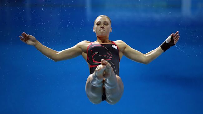 Leeds diver Alicia Blagg PA