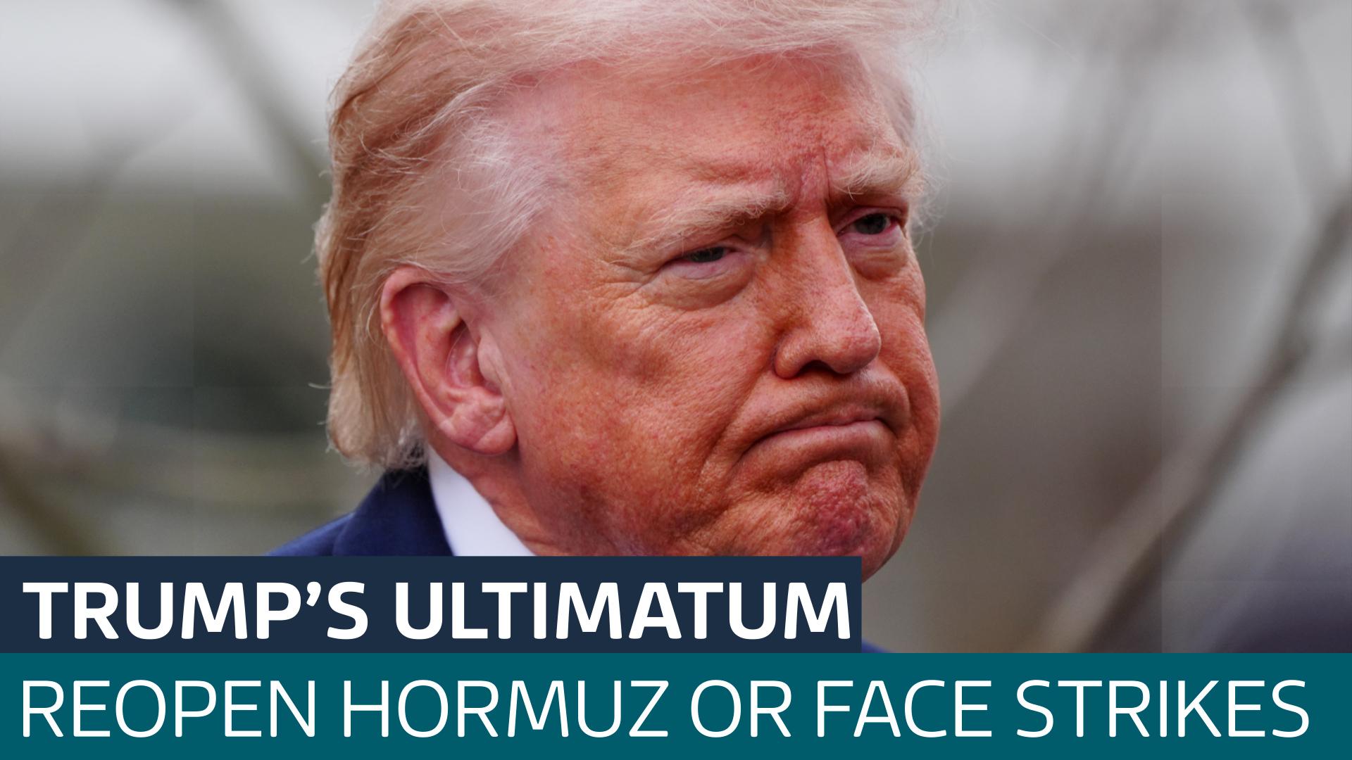 Trump gives Iran ultimatum to reopen Strait of Hormuz as strikes continue across the region - Latest From ITV News