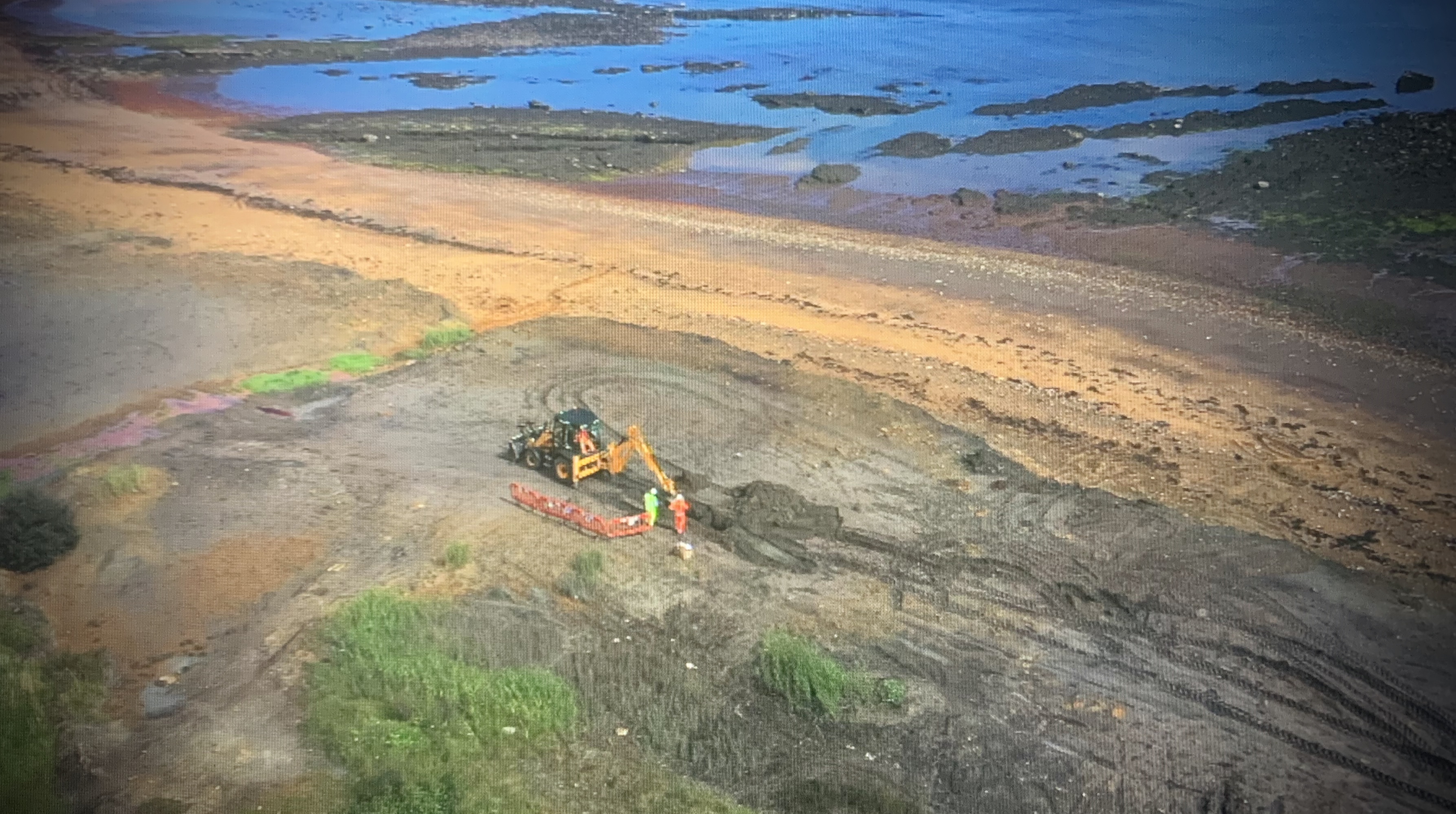 Lynemouth investigations underway at eroded landfill site | ITV News Lynemouth investigations underway at eroded landfill site | ITV News