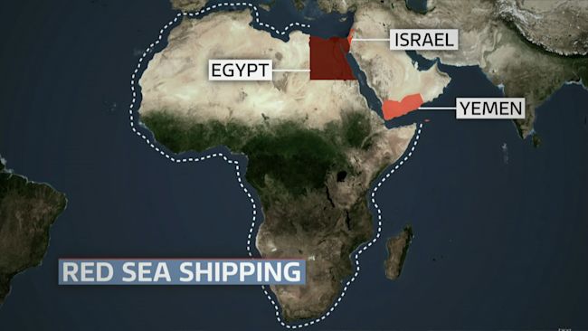 Shipping company Maersk stops Red Sea route after 'alarming' repeated  attacks by Yemen Houthi rebels | ITV News