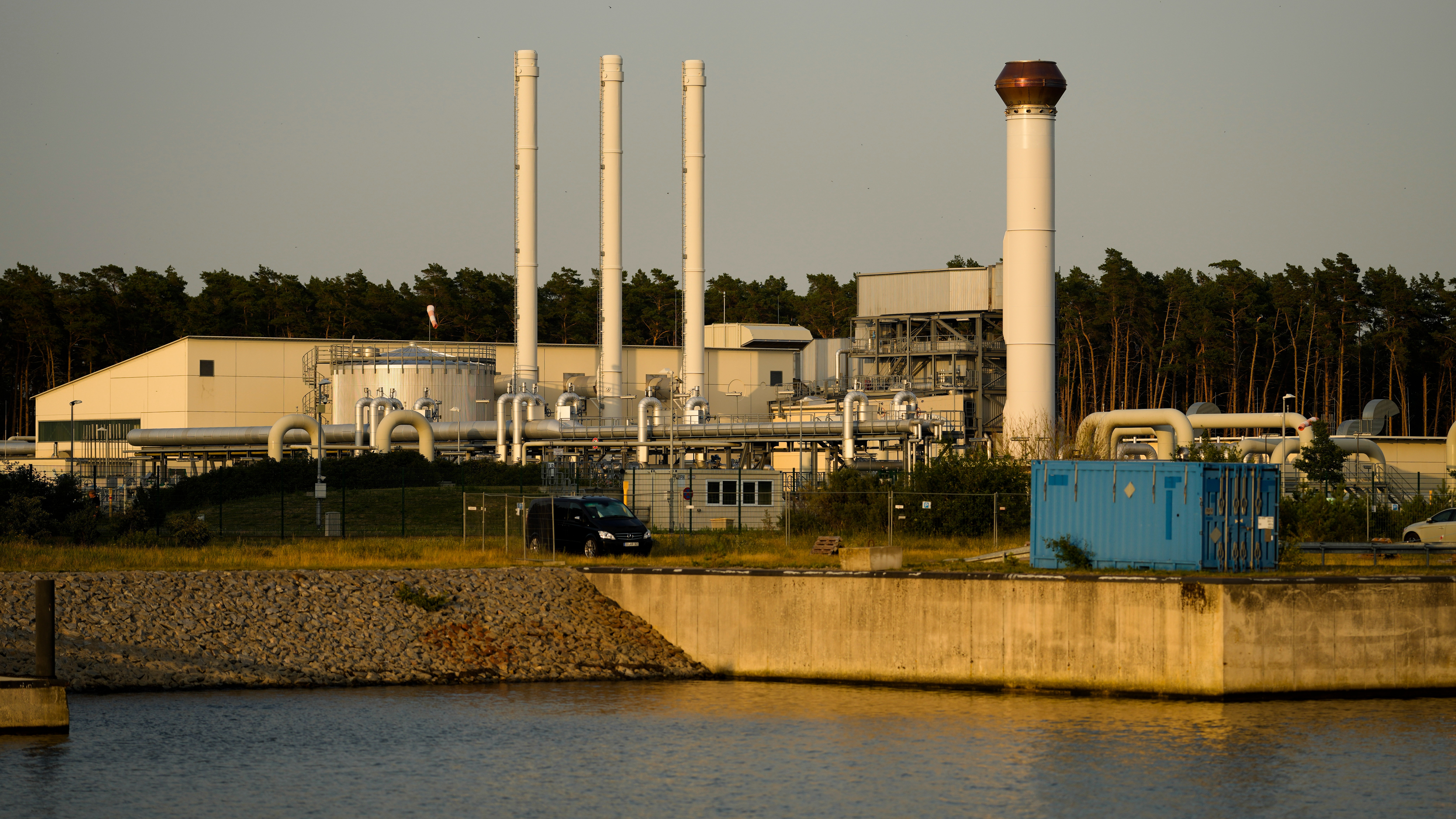 The Nord Stream 1 pipeline leading from Russia to Europe has reported a drop in pressure, only hours after a leak was reported in the Nord Stream 2 pipeline in the Baltic Sea off Denmark, the German economy ministry said.Credit: AP