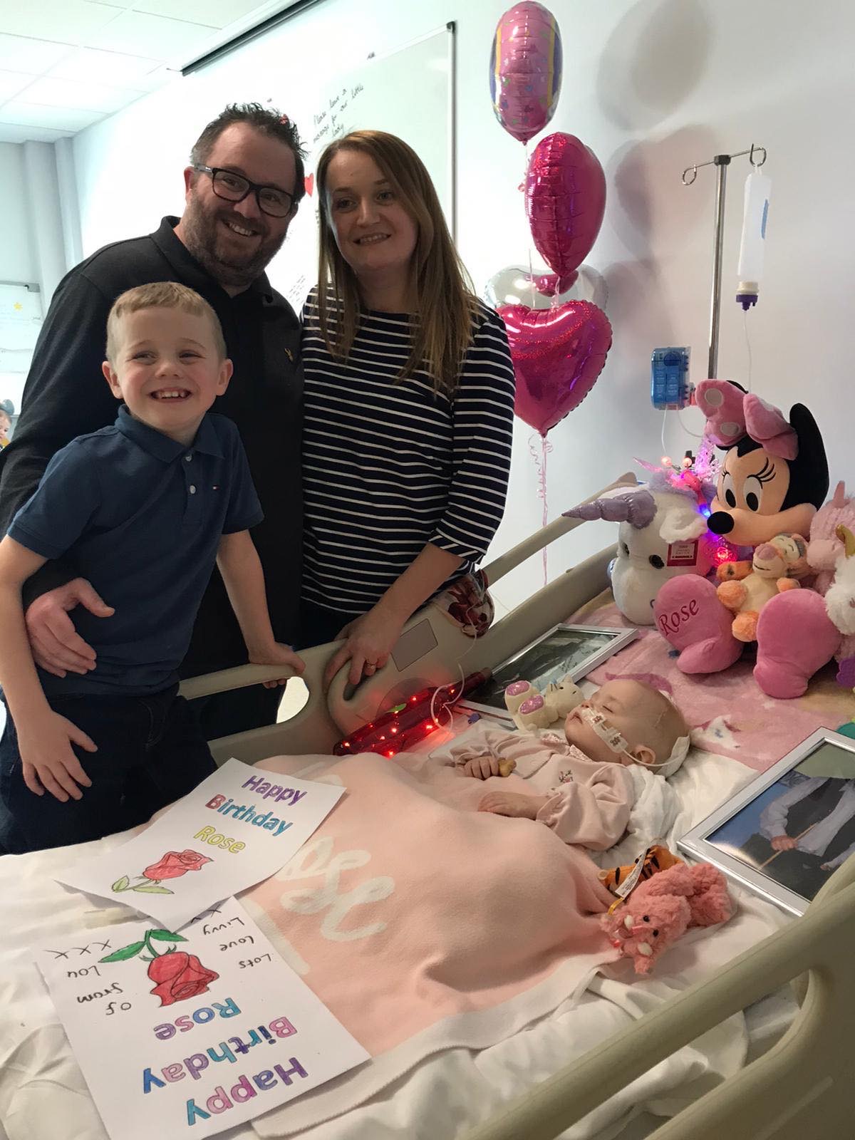 Family of baby girl who died of rare cancer vow to continue her legacy with  Rose's Way Foundation | ITV News Wales