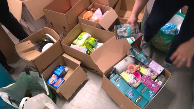 Donations pile up in Stafford