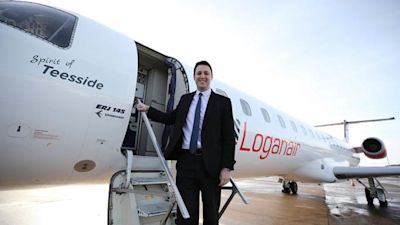 Tees Valley Mayor Ben Houchen at Teesside International Airport. Submitted photo.
