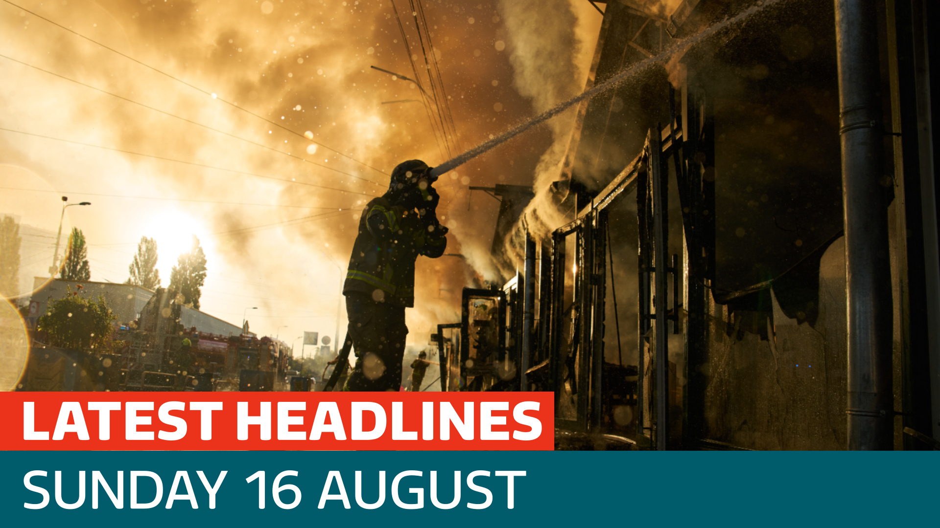 The latest headlines - Ukraine largest one of its largest aerial attacks on Russia