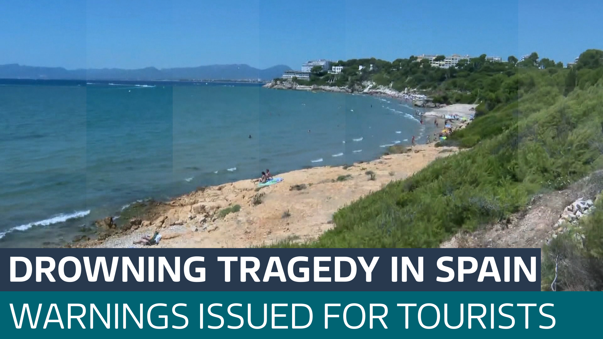 Warnings after brother and sister, 11 and 13, drown off beach in Spain