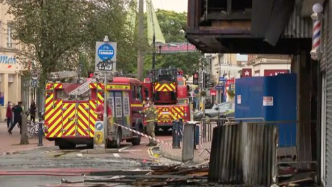 SWX fire services on scene in Bristol