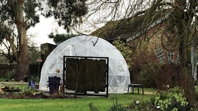 Dining igloos in Somerset