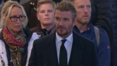 David Beckham's 12-hour wait in queue to see 'special' Queen