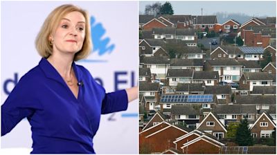 Liz Truss, homes, energy bills.
PA