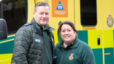 Twins who saved a man’s life while on shift with the London Ambulance Service said the moment felt “even more special” because they were working together.

Angie and Steve Mills, 51, are not usually teamed up but Ms Mills, a 999 call handler, was shadowing a frontline crew in the same ambulance as Mr Mills, an emergency medical technician.

