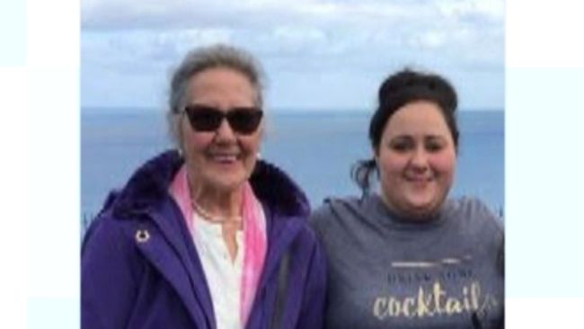 Norma Lamb pictured with her daughter, Lorraine